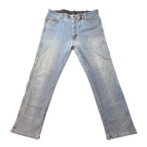 Vintage Wrangler Jeans Mens 36x30 Blue Authentics Straight Leg Comfort Denim